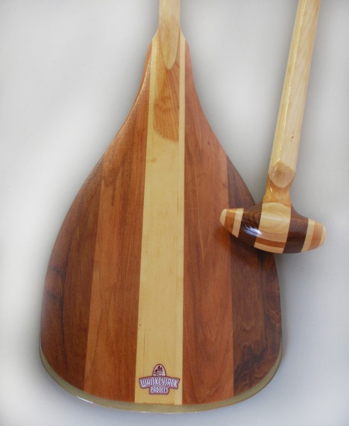 WHISKEYJACK PADDLES WHISKEY CHASER WOOD PADDLE CANOE