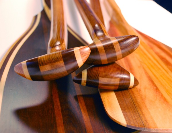 WHISKEYJACK PADDLES WHISKEY JILL WOOD CANOE PADDLE