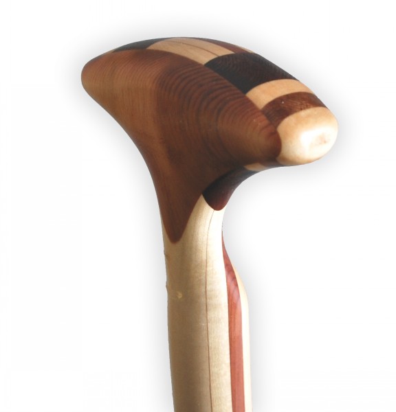 WHISKEYJACK PADDLES WHISKEY JILL WOOD CANOE PADDLE
