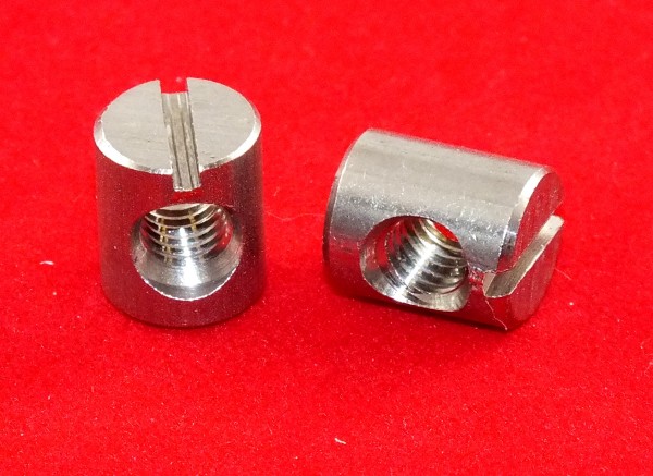 AFS MAST HEAD NUT - M6x10MM DIA A2 STAINLESS (each)
