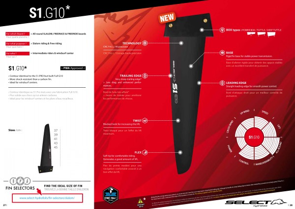 SELECT S1.G10 SLALOM  WINDSURFING